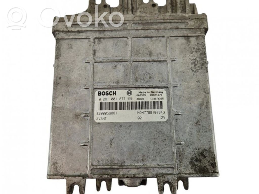 Renault Megane I Engine control unit/module 