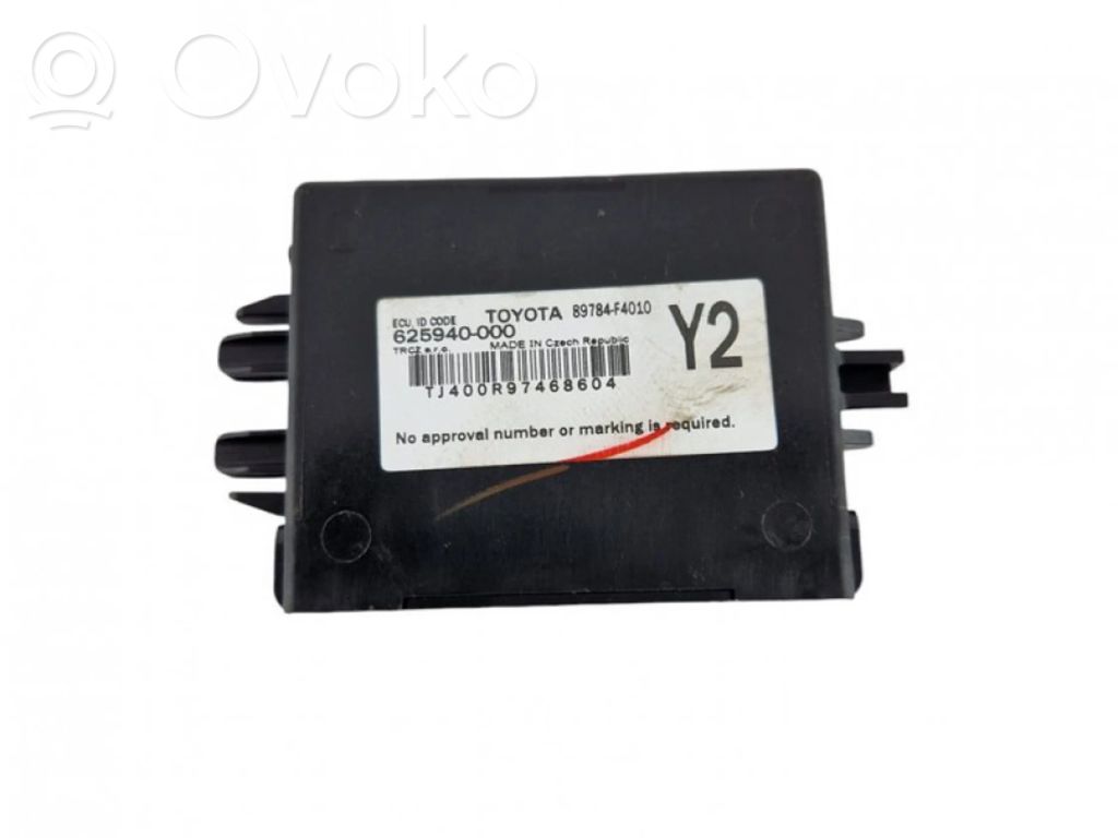 Unité de commande dispositif d'immobilisation   89784F4010