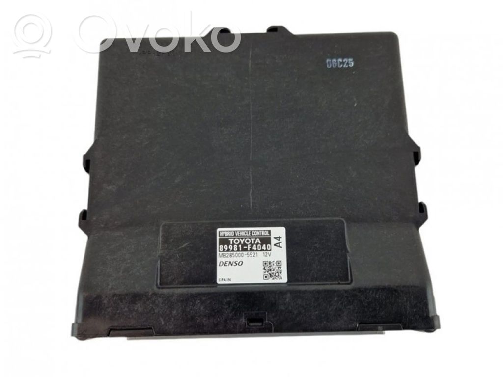 Toyota C-HR I Engine control unit/module 
