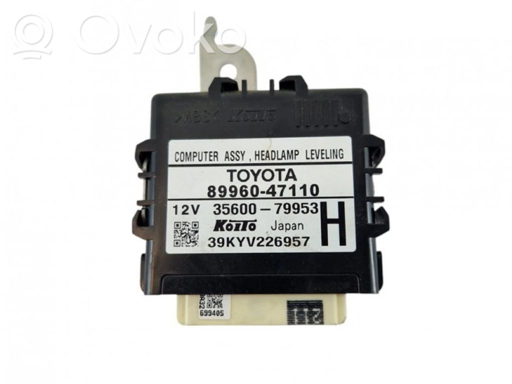 Toyota Prius (XW30) Inne komputery / moduły / sterowniki 