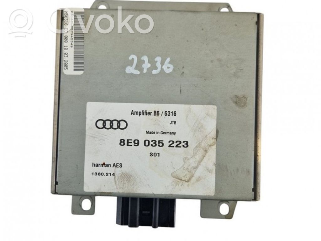 Wzmacniacz audio   8E9035223
