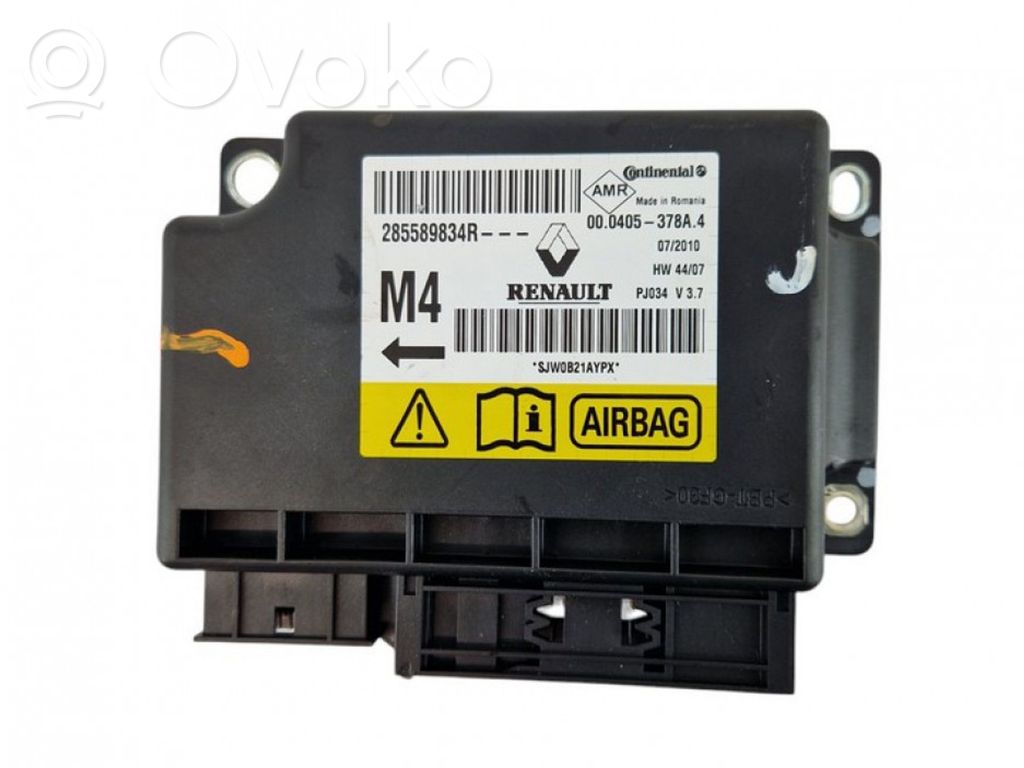 Sterownik / Moduł Airbag   285589834,000405378A4