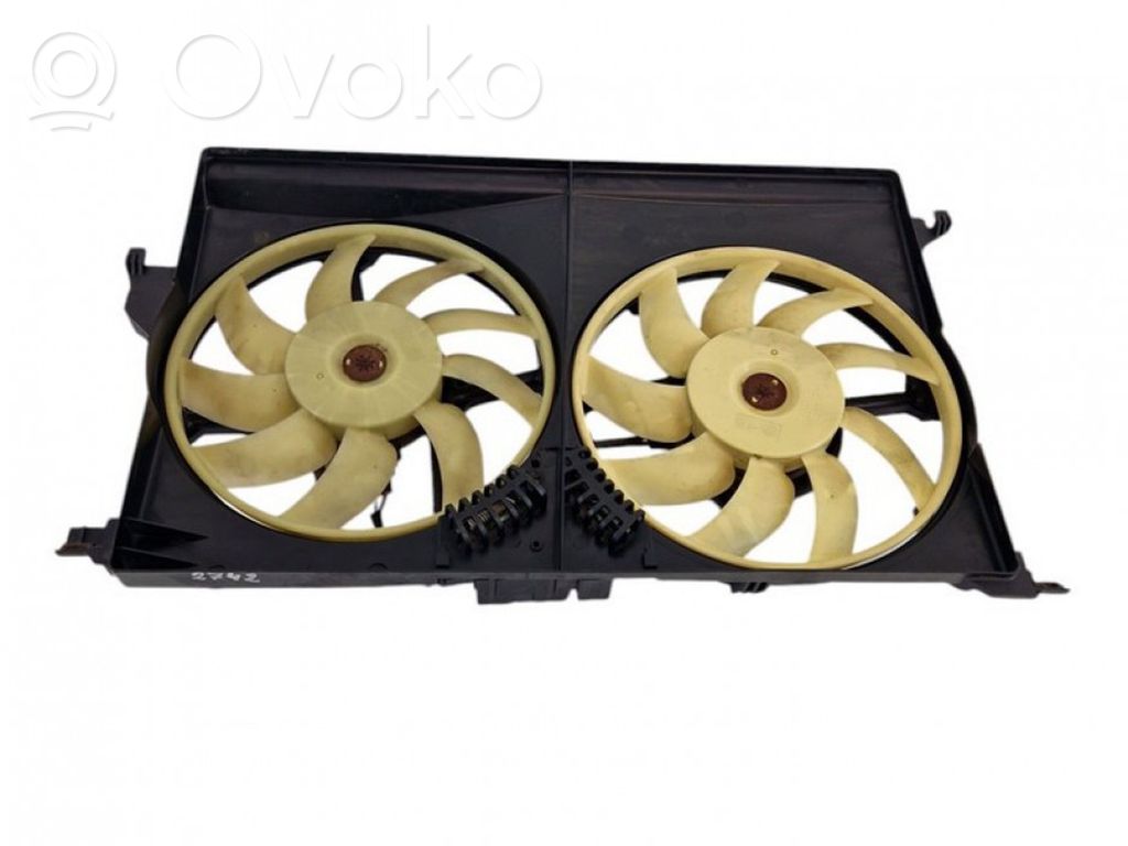 Opel Vectra C Radiator cooling fan shroud 