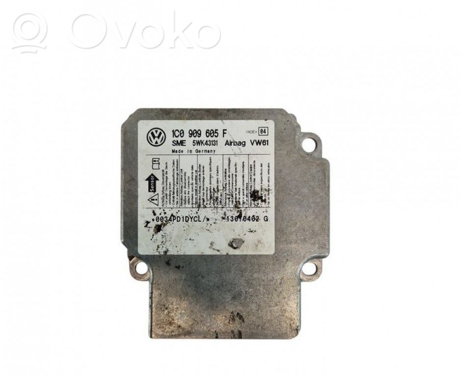 Skoda Roomster (5J) Centralina/modulo airbag 
