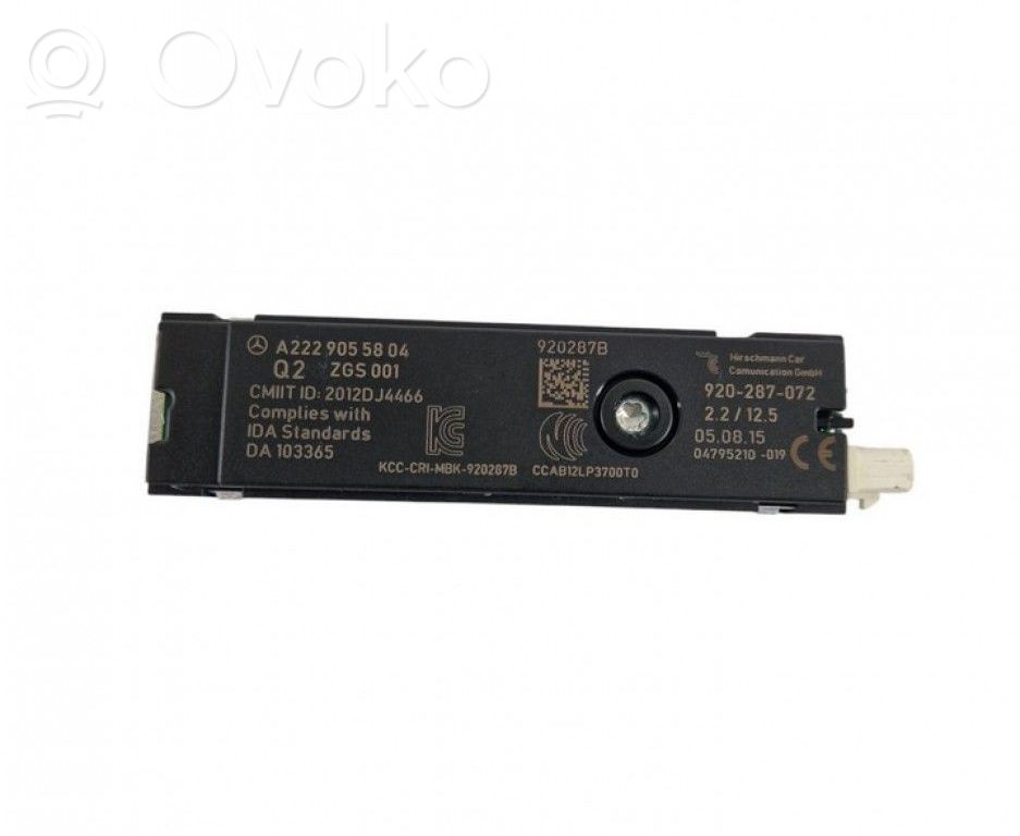 Mercedes-Benz C W205 Amplificateur d'antenne