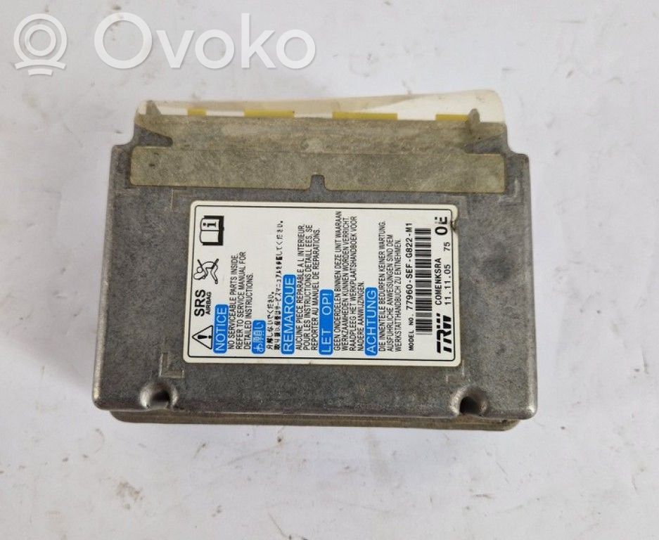 Honda Accord Centralina/modulo airbag 