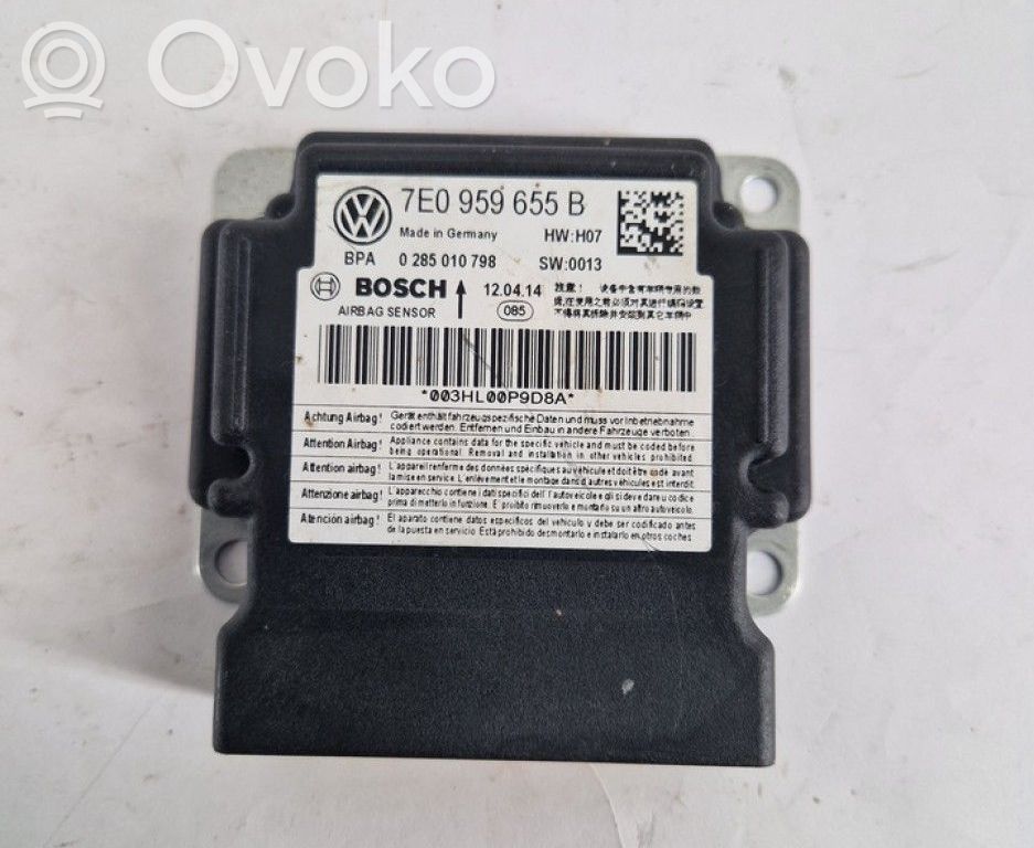 Volkswagen Caddy Unitate/modul de comandă airbaguri 