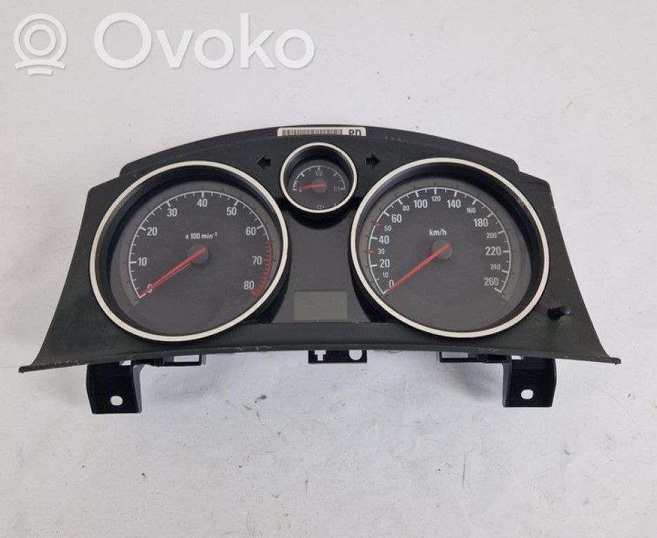 Opel Astra H Speedometer (instrument cluster) 