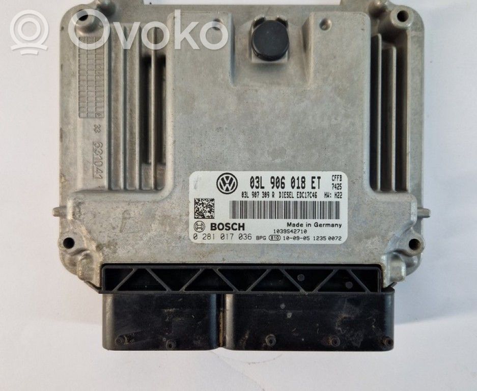 Volkswagen Tiguan Engine control unit/module 