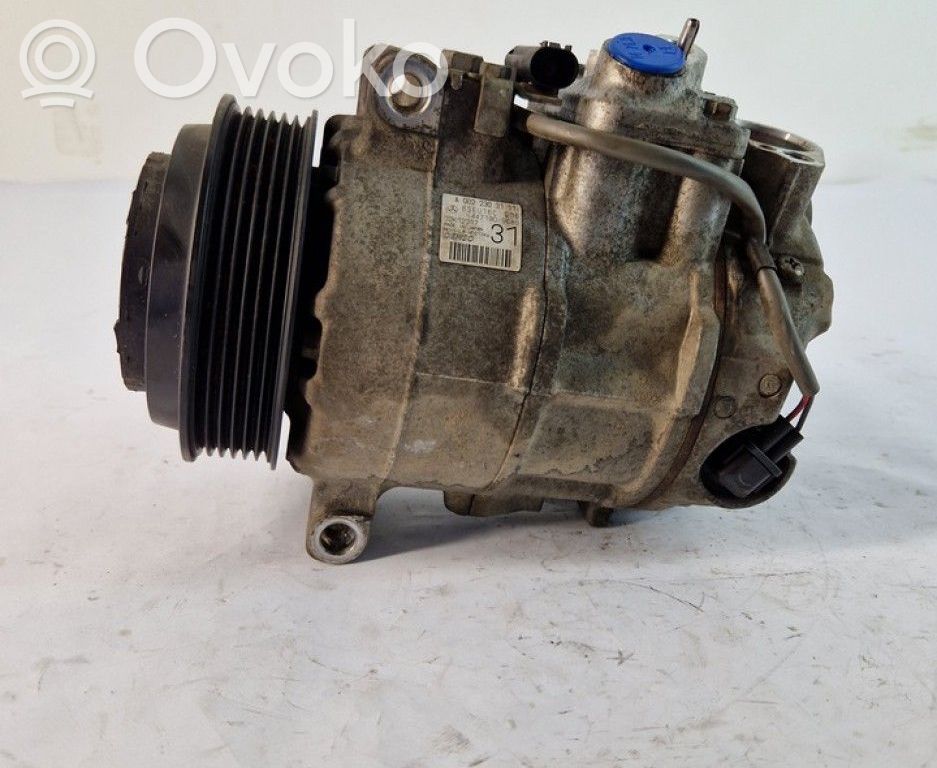 Mercedes-Benz E W212 Compressore aria condizionata (A/C) (pompa)