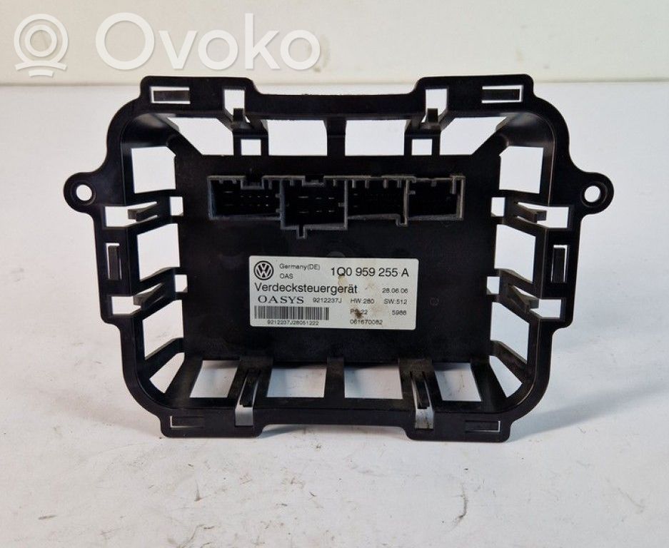 Unité de commande de toit cabriolet   1Q0959255A,1Q0959255A,1Q0959255A