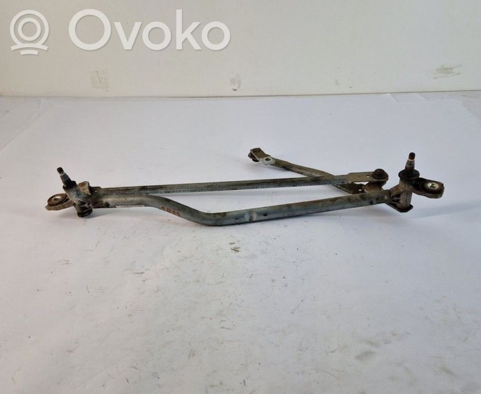 Audi A6 S6 C6 4F Mechanizm i silniczek wycieraczek szyby przedniej / czołowej 