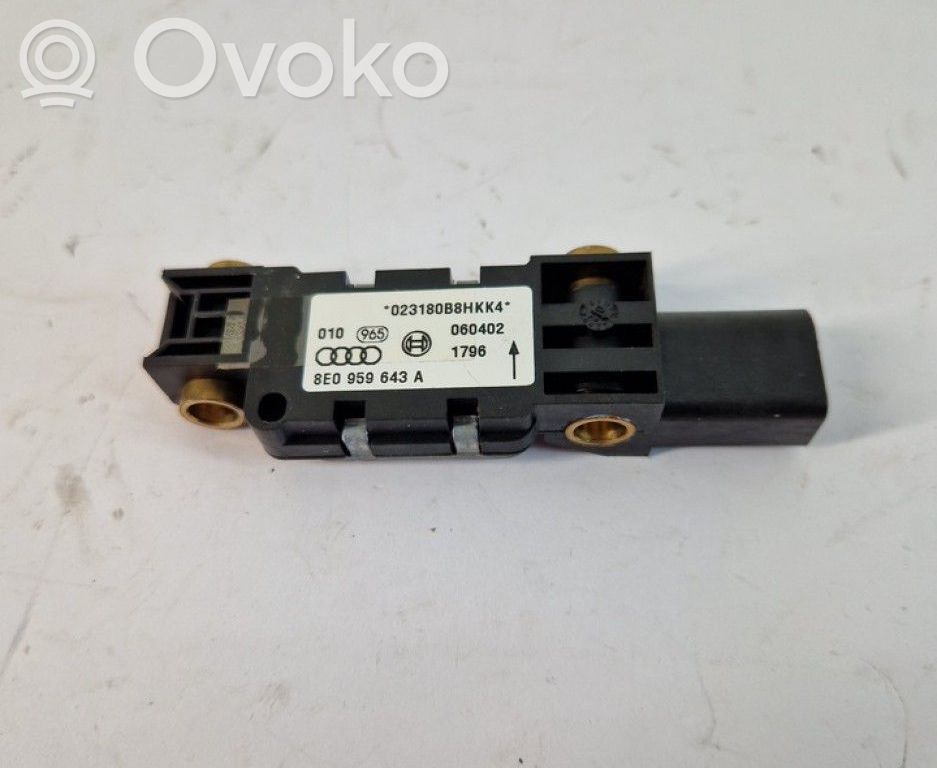 Sensor impacto/accidente para activar Airbag   8E0959643A,8E0959643A,8E0959643A