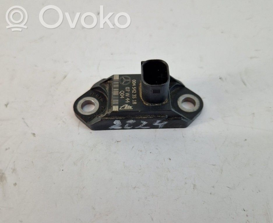 Mercedes-Benz C W204 Sensore d’urto/d'impatto apertura airbag
