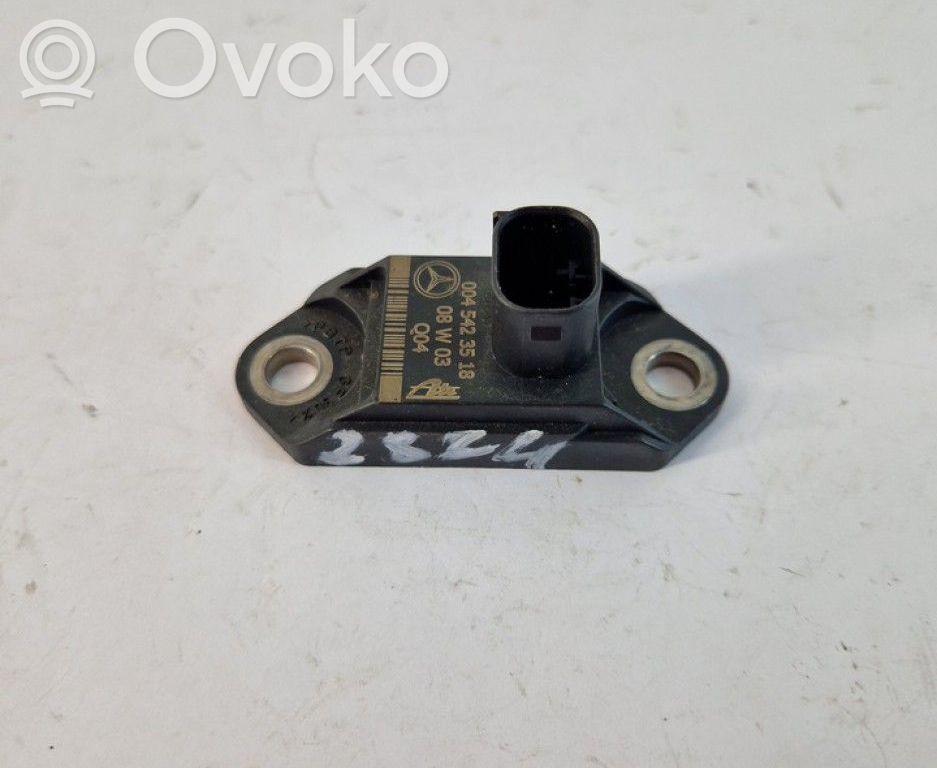 Mercedes-Benz C W204 Sensore d’urto/d'impatto apertura airbag