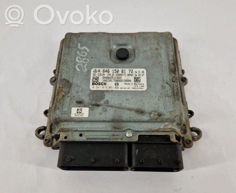 Mercedes-Benz Sprinter W906 Sterownik / Moduł ECU 