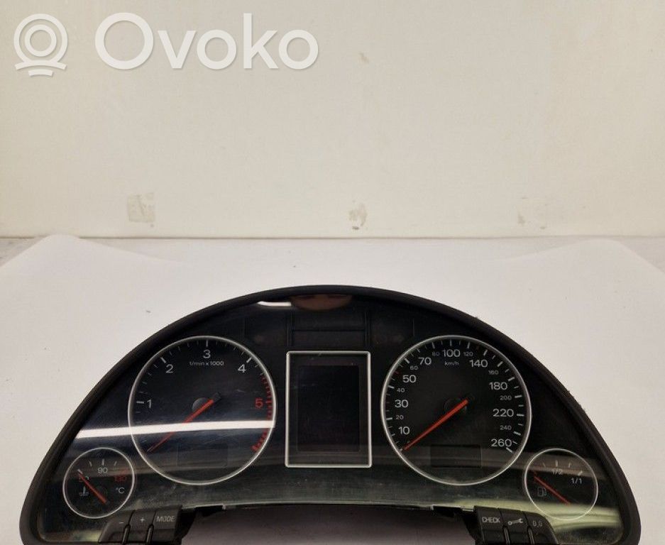 Audi A4 S4 B6 8E 8H Vitezometru (grup de instrumente) 