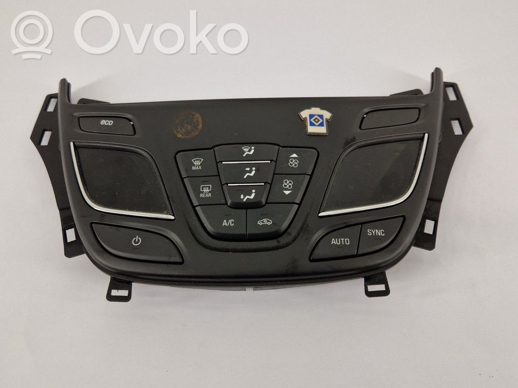 Opel Insignia A Climate control unit 