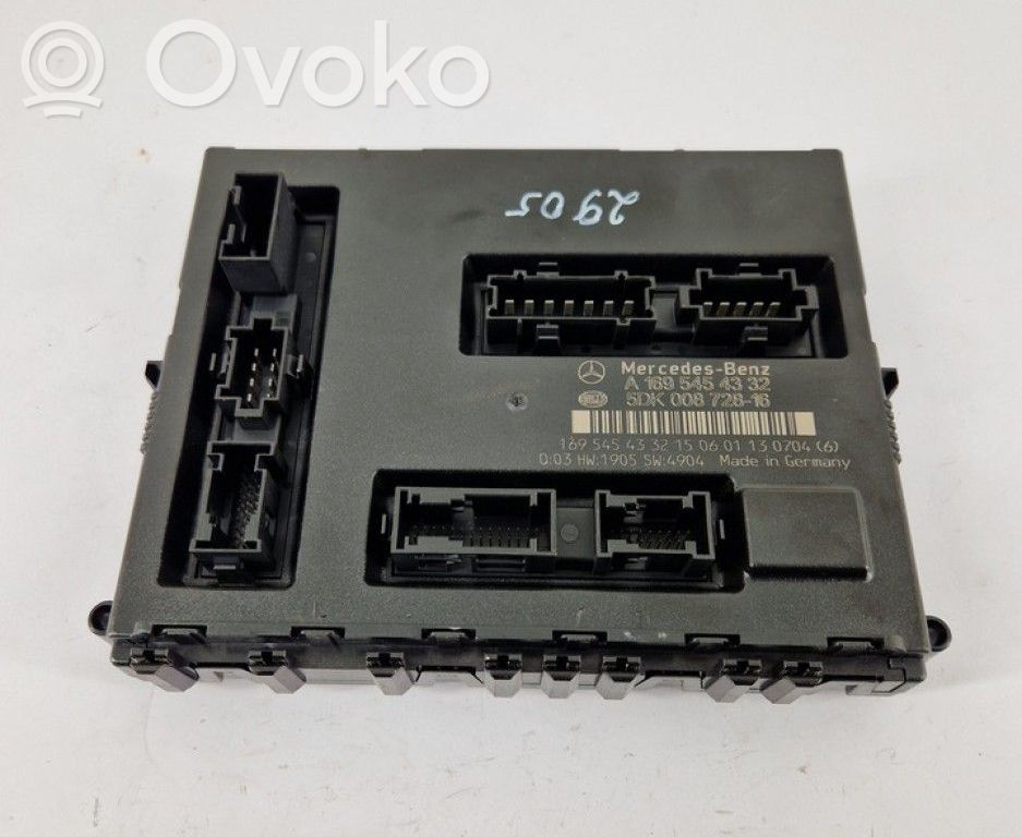 Mercedes-Benz A W169 Module confort 