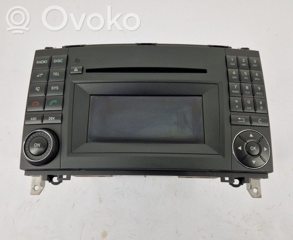 Mercedes-Benz A W169 Unità principale autoradio/CD/DVD/GPS 