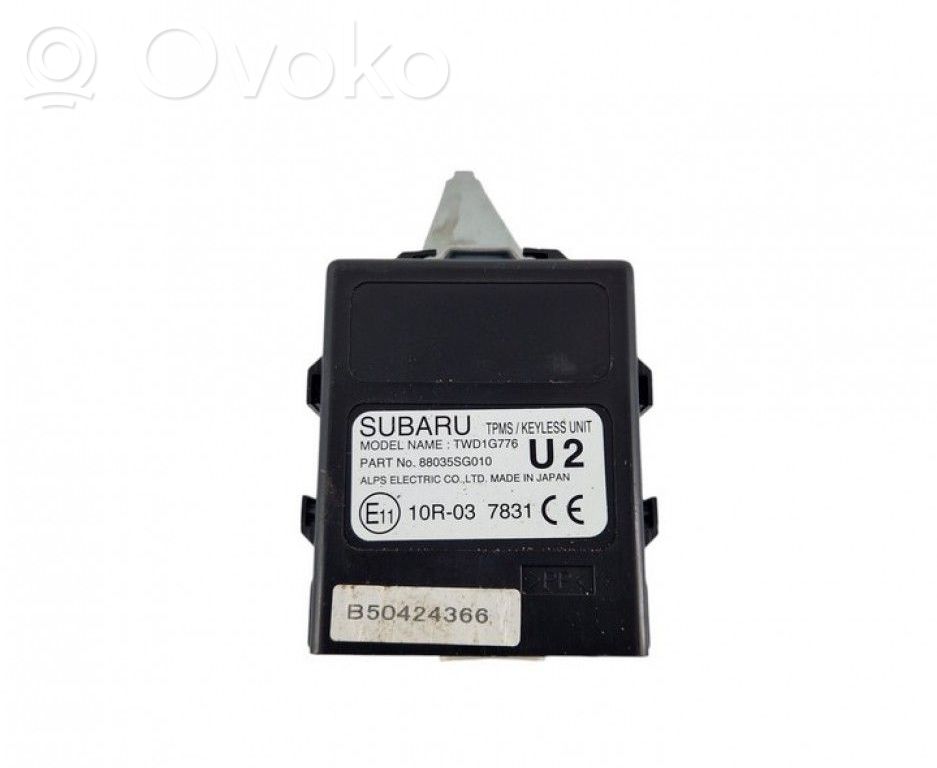Subaru Forester SJ Module de contrôle sans clé Go 