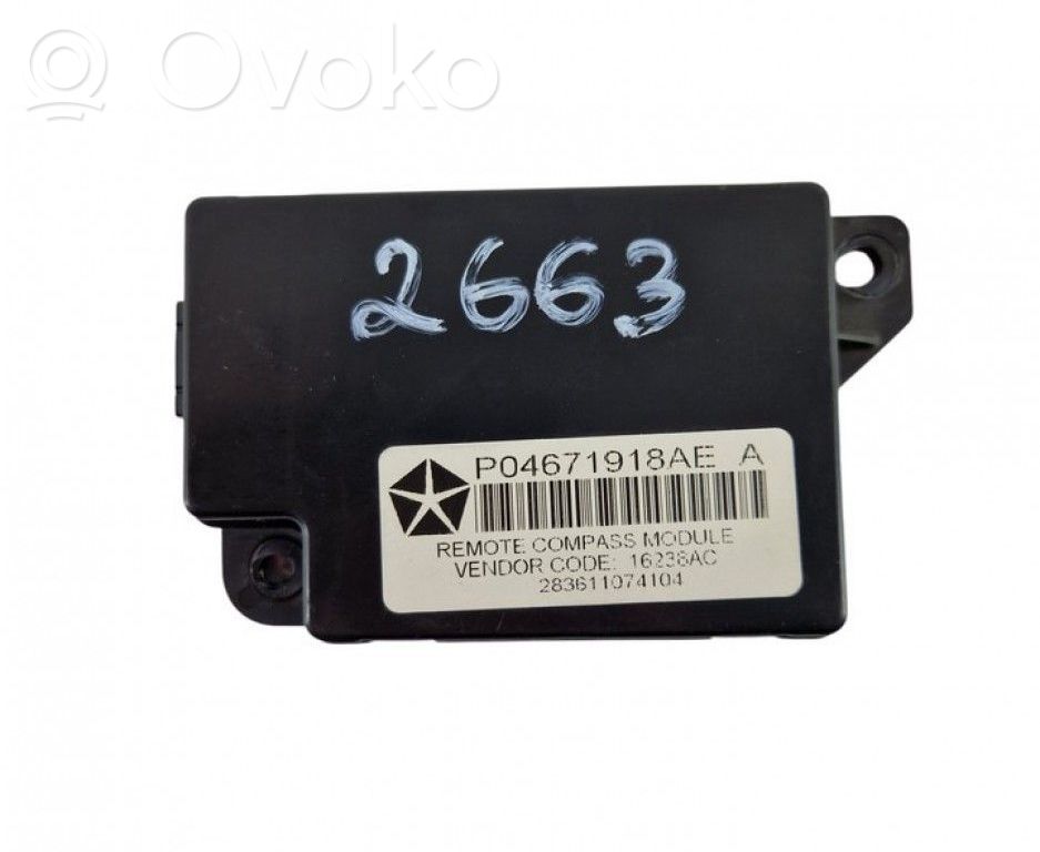 Dodge Caliber Module de contrôle sans clé Go 