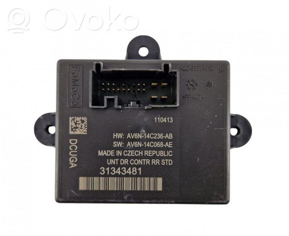 Unité de commande module de porte   31343481,31343481,31343481