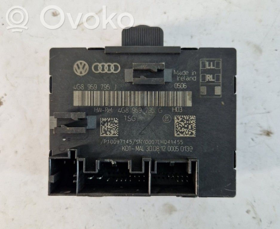 Audi A6 S6 C7 4G Unité de commande module de porte 