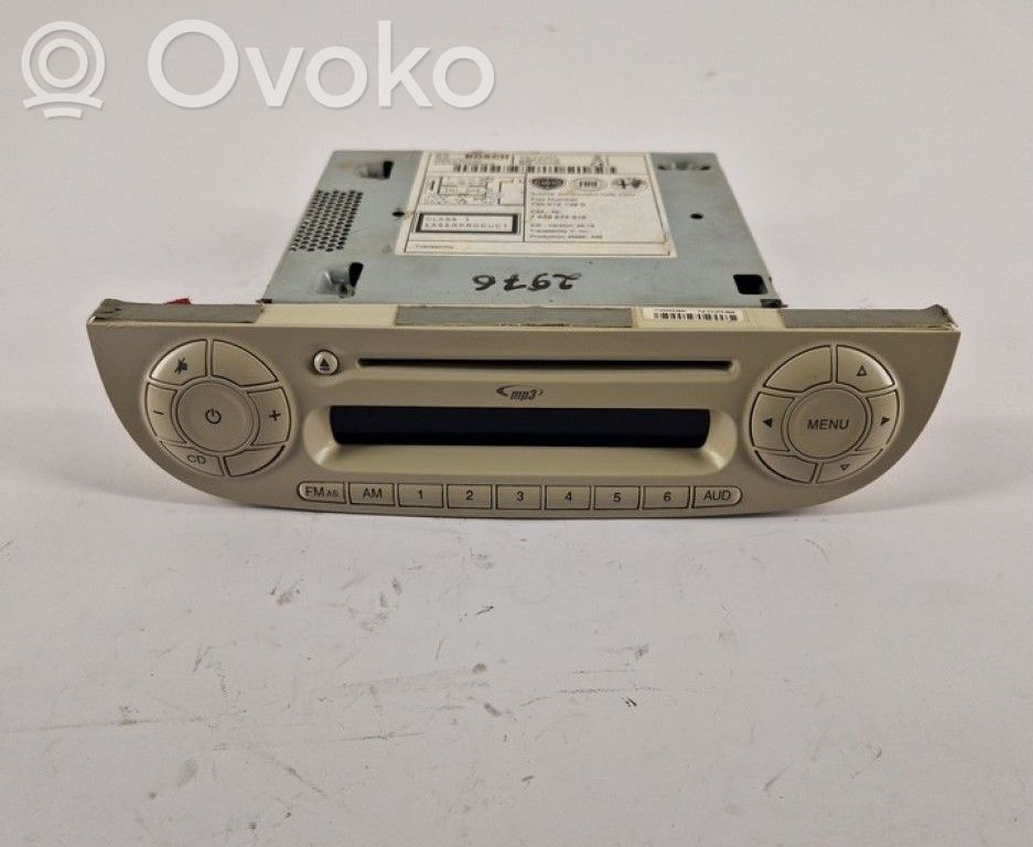 Fiat 500 Panel / Radioodtwarzacz CD/DVD/GPS
