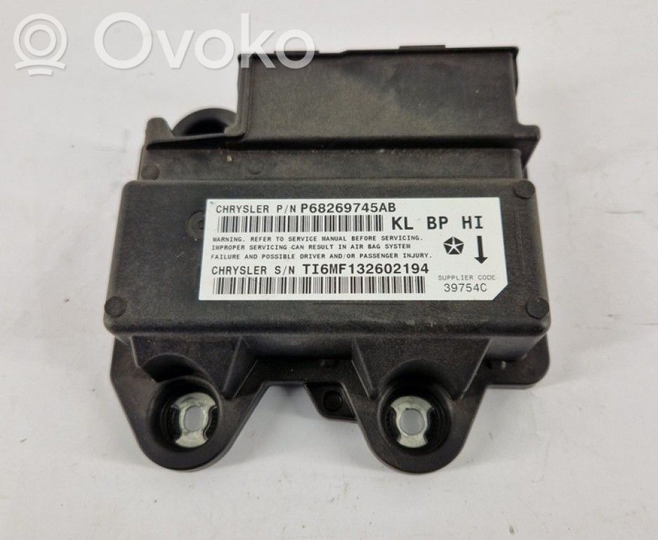Jeep Cherokee Unidad de control/módulo del Airbag 