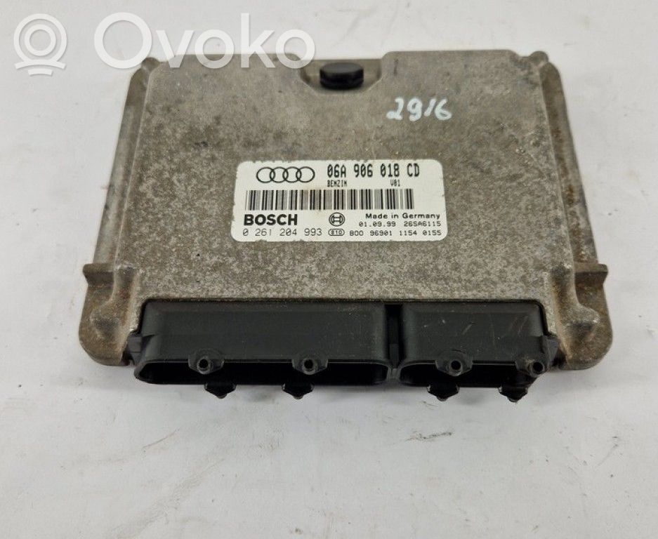 Unidad de control/módulo del motor   06A906018CD,06A906018CD,06A906018CD,0261204993