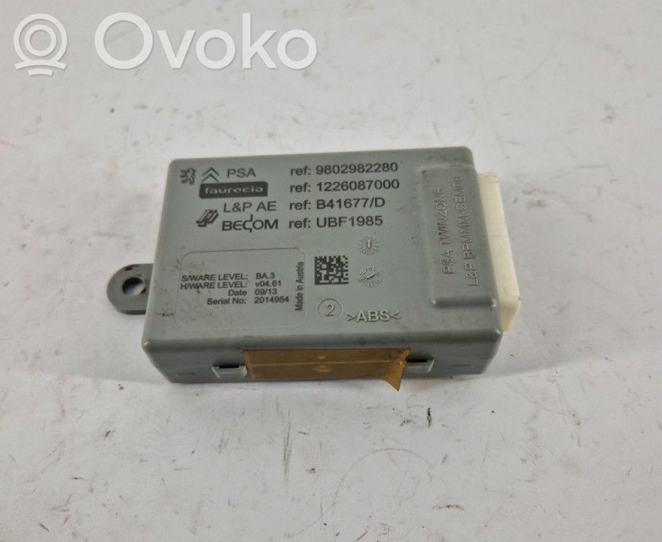 Citroen C4 I Picasso Module de commande de siège 