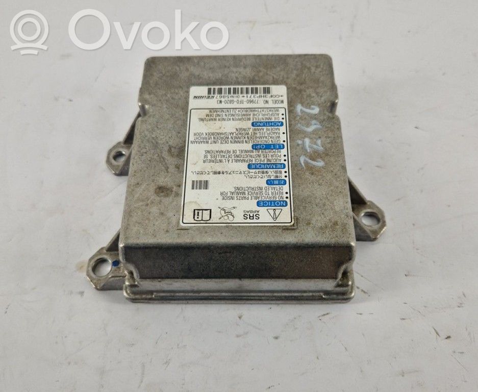 Honda Jazz Centralina/modulo airbag