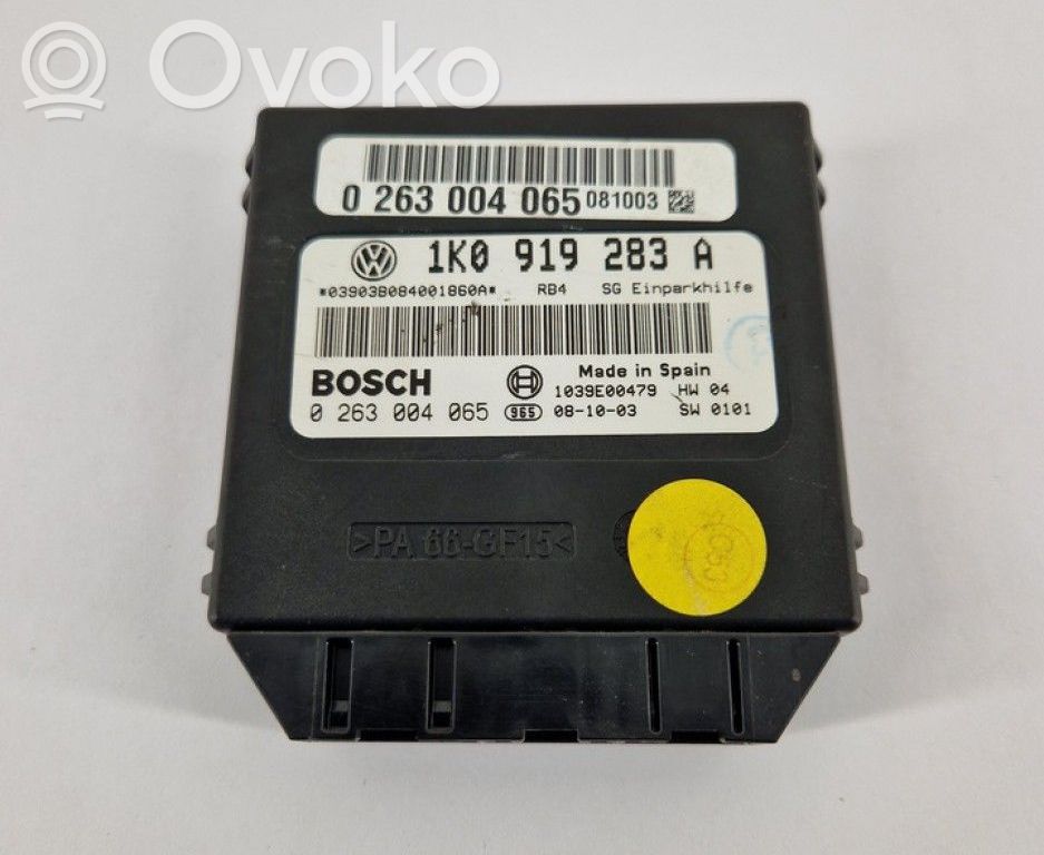 Volkswagen Golf Plus Unitate/modul de comandă parcare PDC 