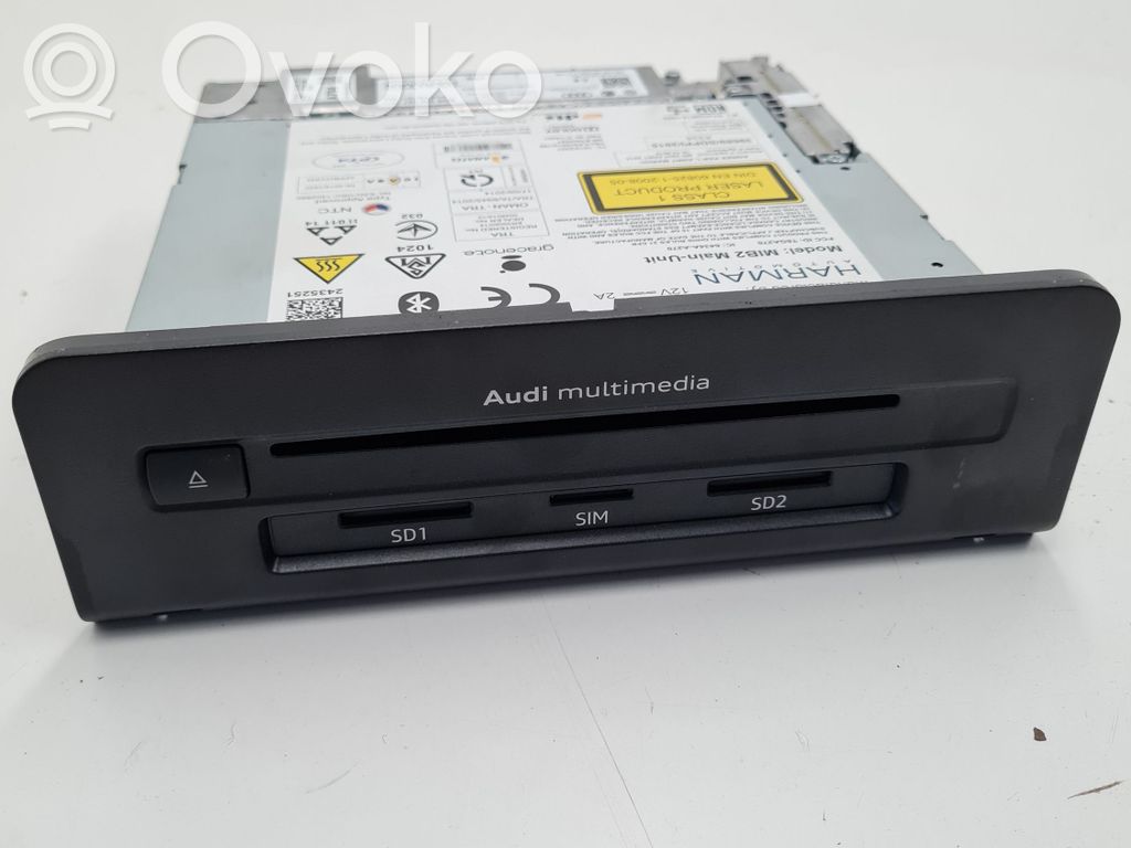 Audi A4 S4 B9 Stacja multimedialna GPS / CD / DVD 