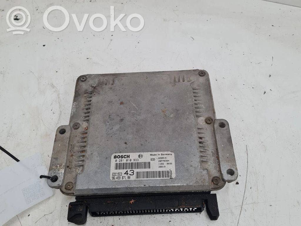 Peugeot 607 Engine control unit/module 
