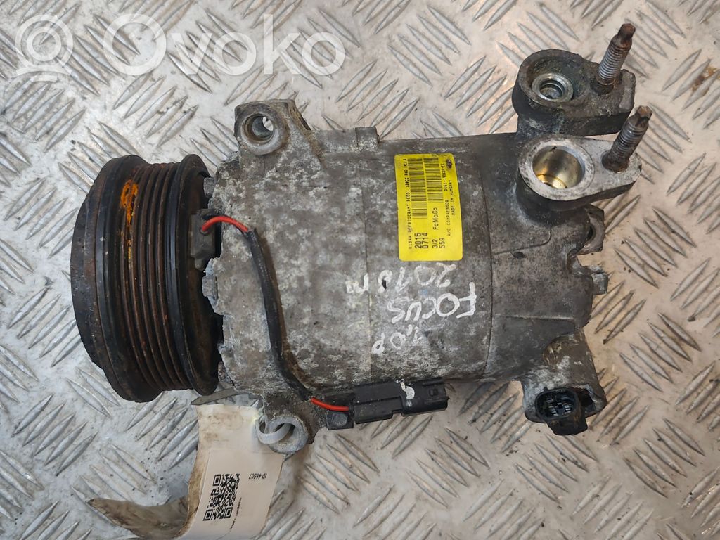 Air conditioning (A/C) compressor (pump)   DV6119D629FE