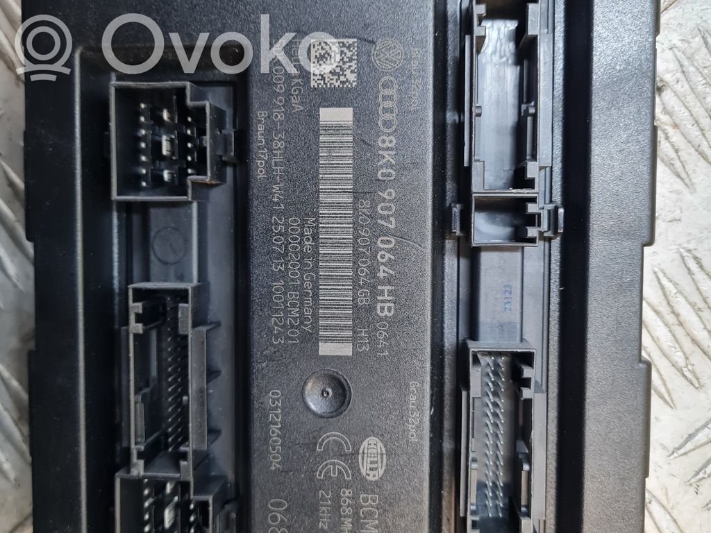 Audi A4 S4 B8 8K Central body control module 