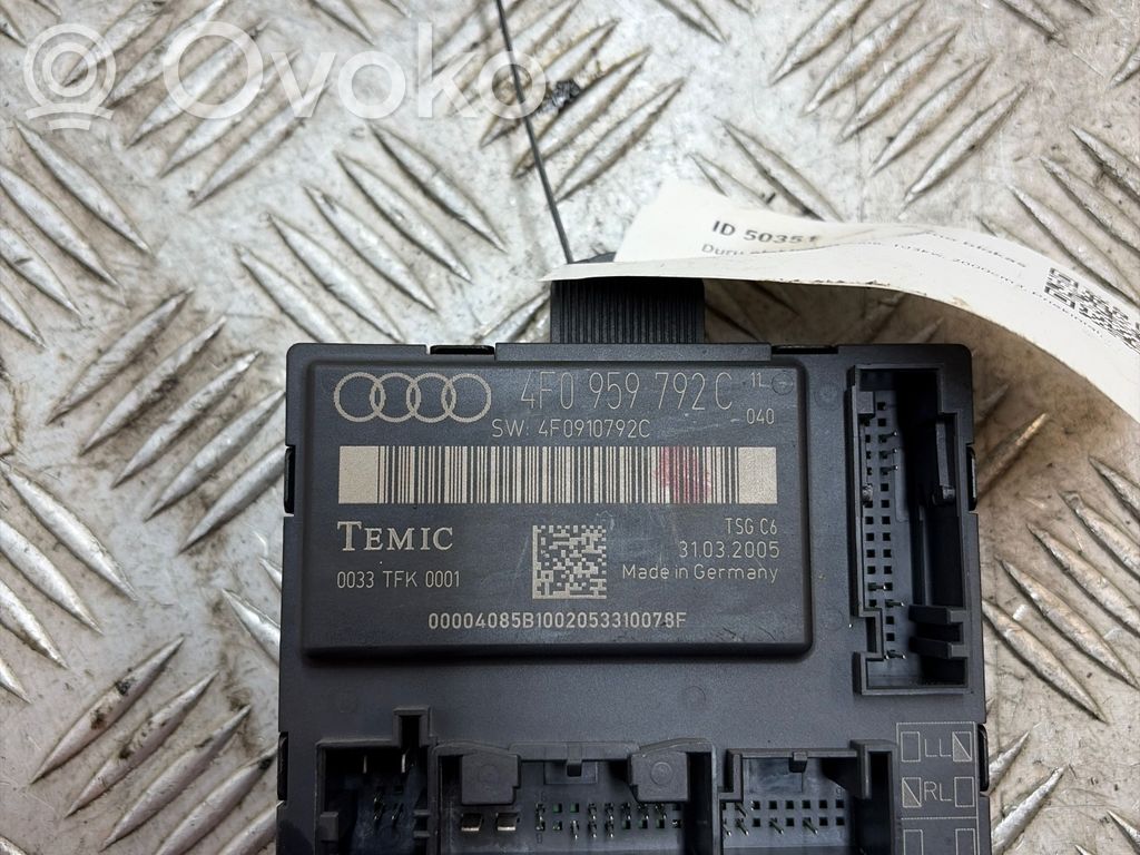 Door control unit/module   4F0959792C,4F0910792C