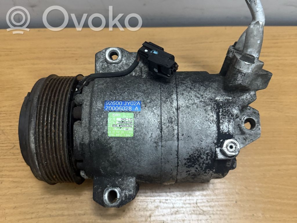 Nissan X-Trail T31 Klimakompressor Pumpe 