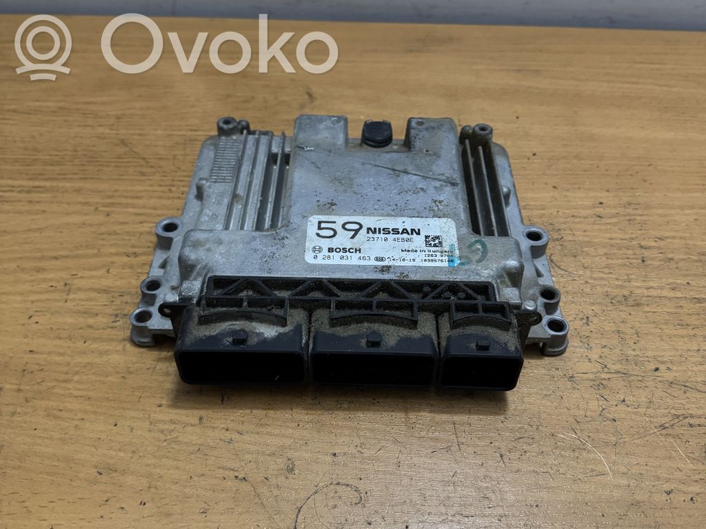 Nissan Qashqai Engine control unit/module 