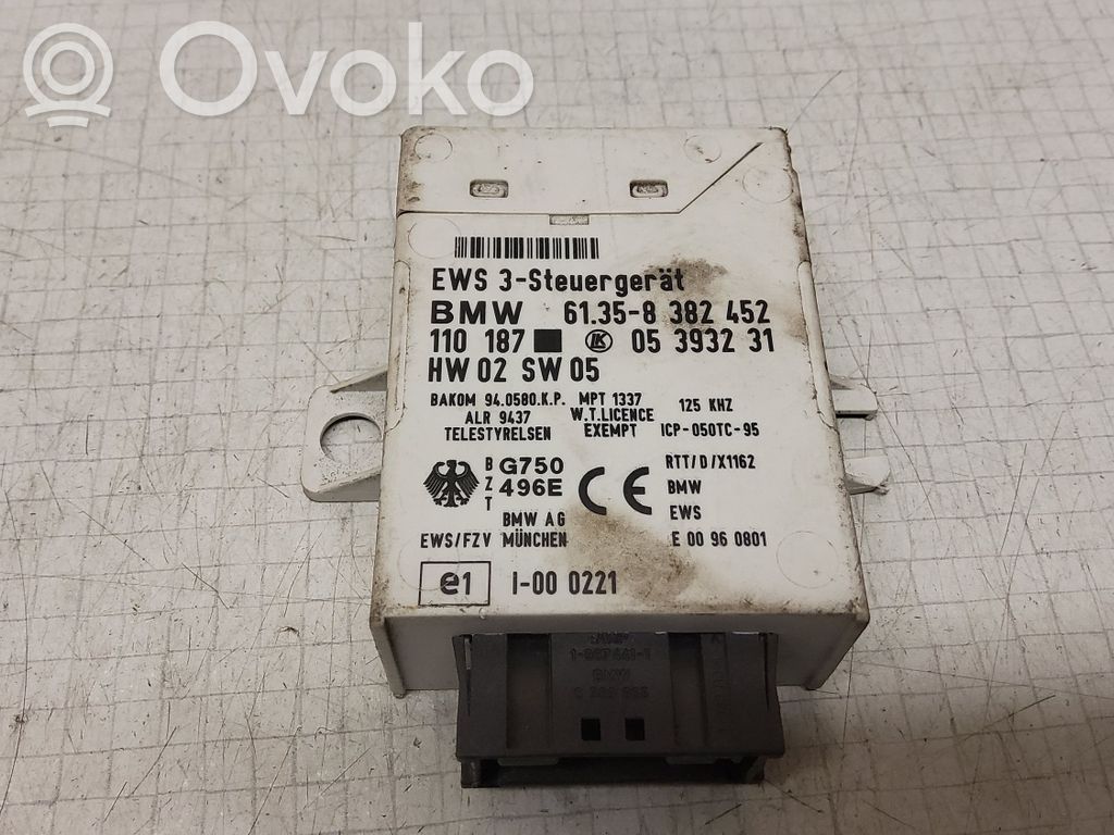 Immobilizer control unit/module   61358382452,05393231,110187