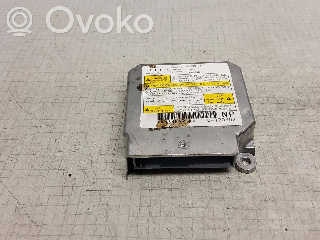 Daewoo Nubira Airbag control unit/module 