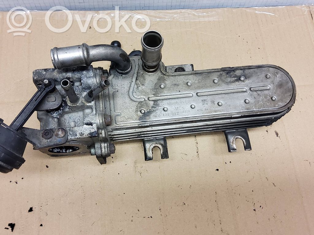 Volkswagen Touareg I EGR valve cooler 