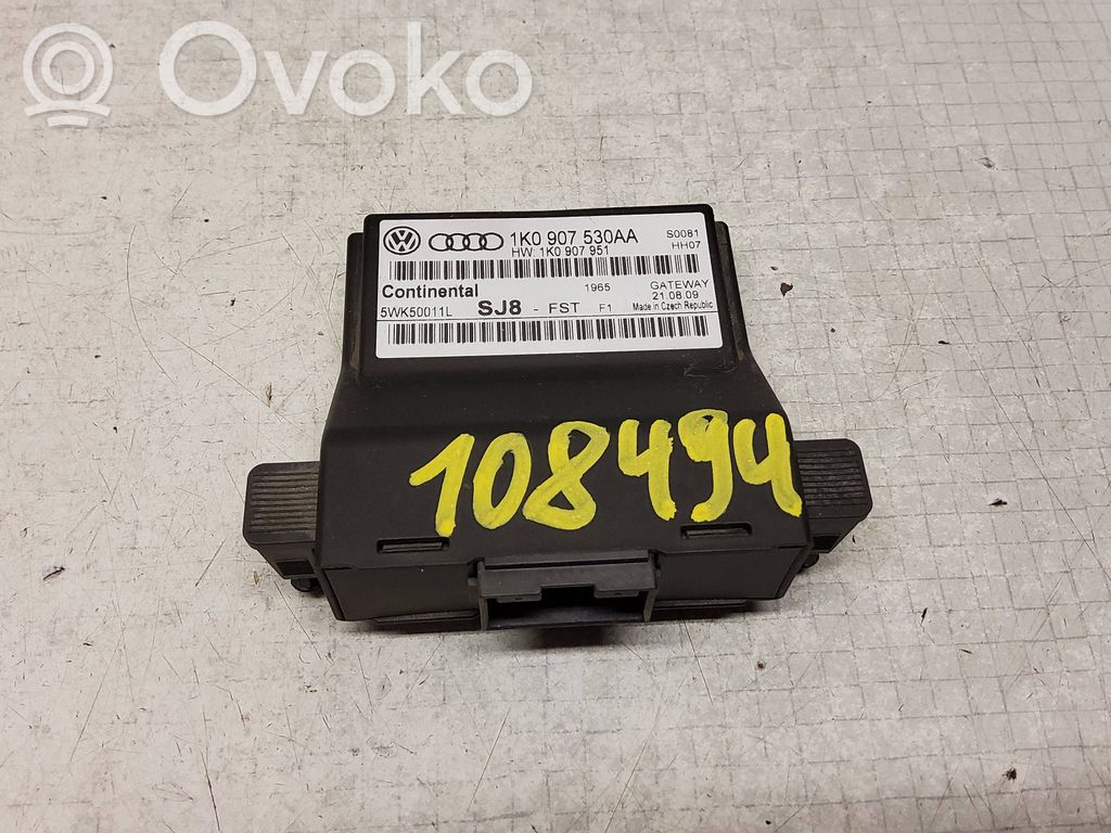Volkswagen Caddy Módulo de control Gateway 