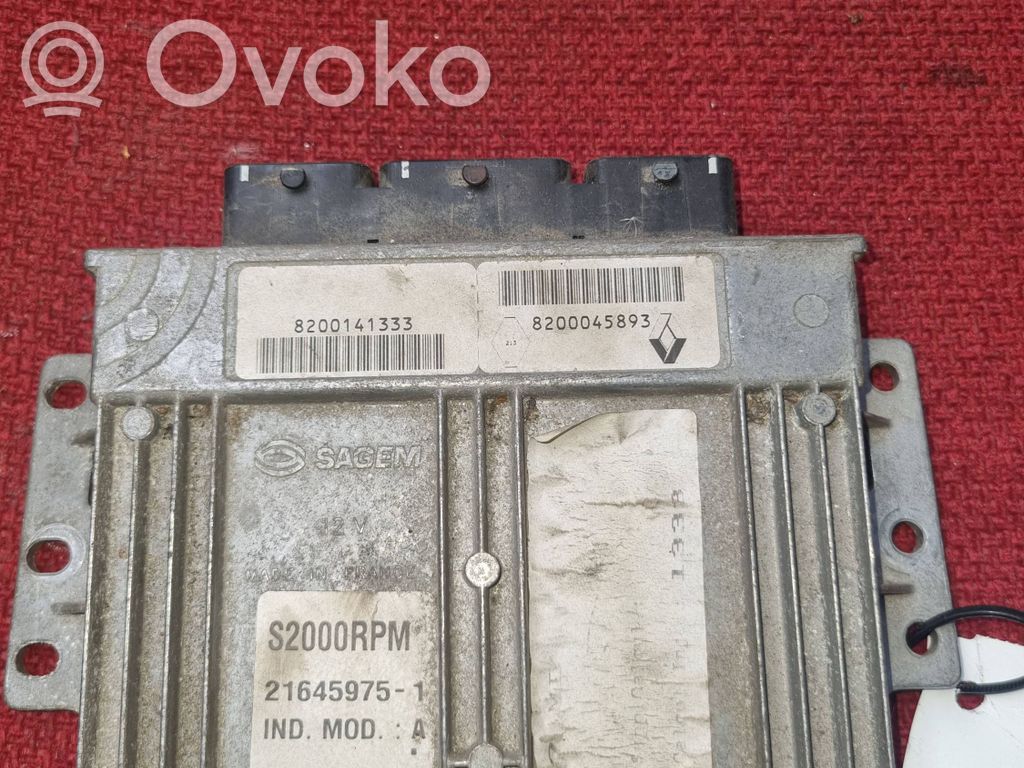 Renault Laguna II Engine control unit/module 