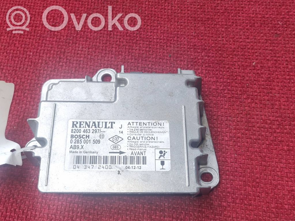 Renault Modus Airbag control unit/module 
