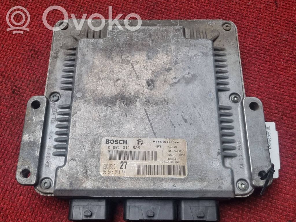 Peugeot 206 Engine control unit/module 