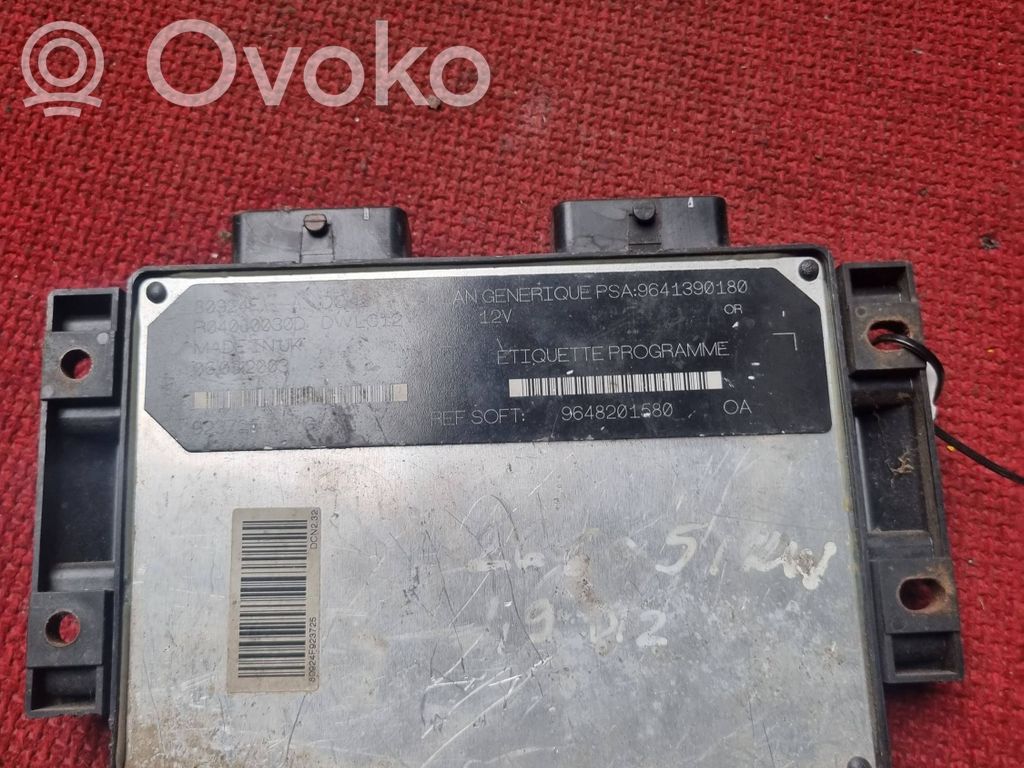 Peugeot 206 Engine control unit/module 