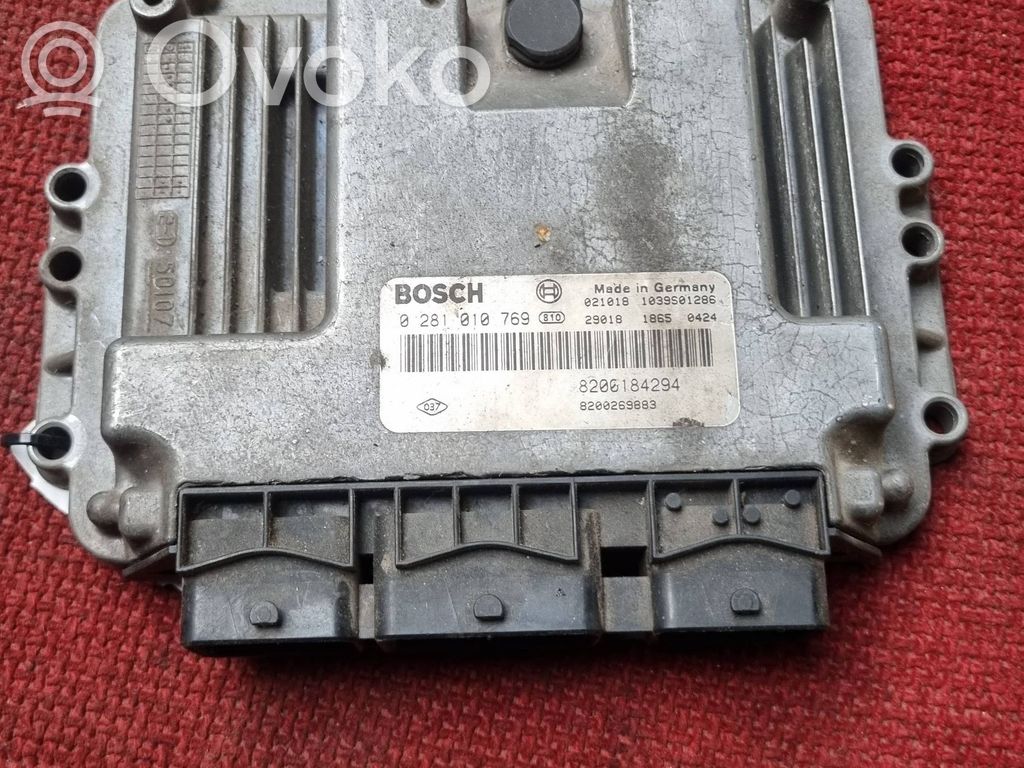 Renault Megane II Engine control unit/module 